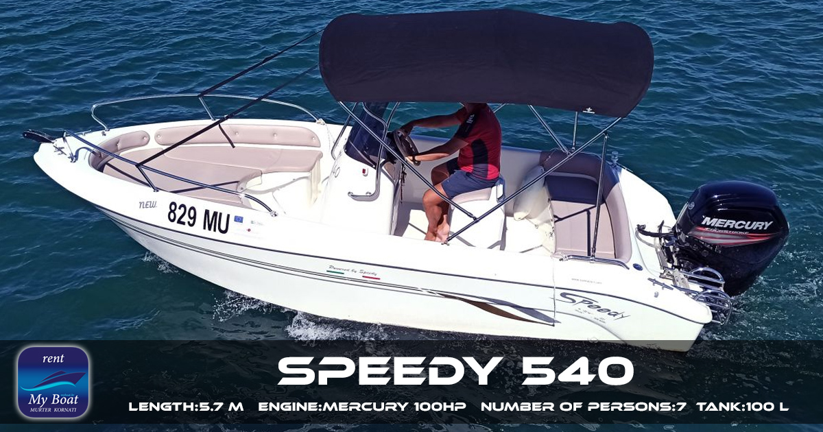 Rent a Boat: Speedy 540