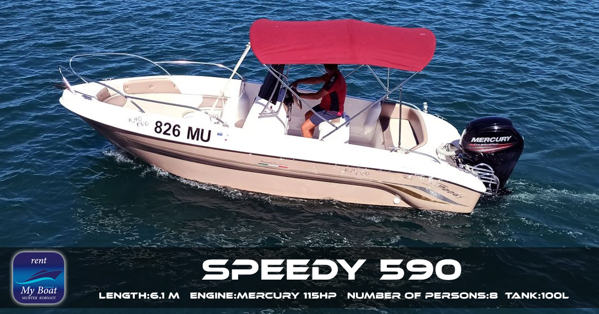 Rent a Boat:Speedy 590