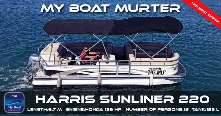 Rent a Boat:Rent a Boat:Harris Sunliner 220